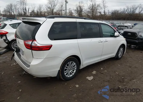 2016 Toyota Sienna Xle 8 Passenger from USA, damaged, VIN 5TDYK3DC8GS751129